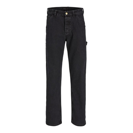 Jeans e pantaloni in cotone nero Jack Jones