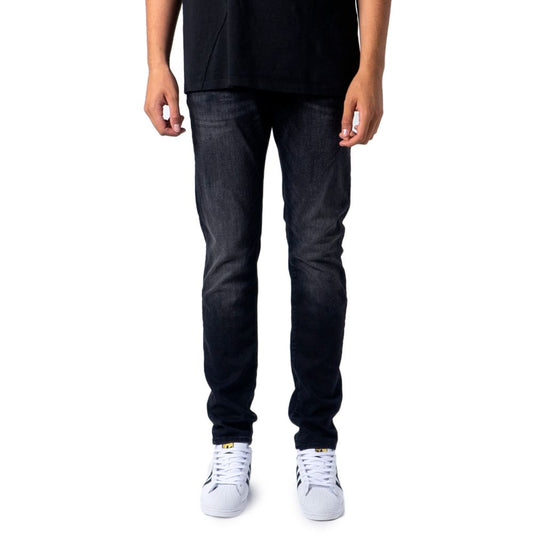 Jeans e pantaloni in cotone nero Jack Jones