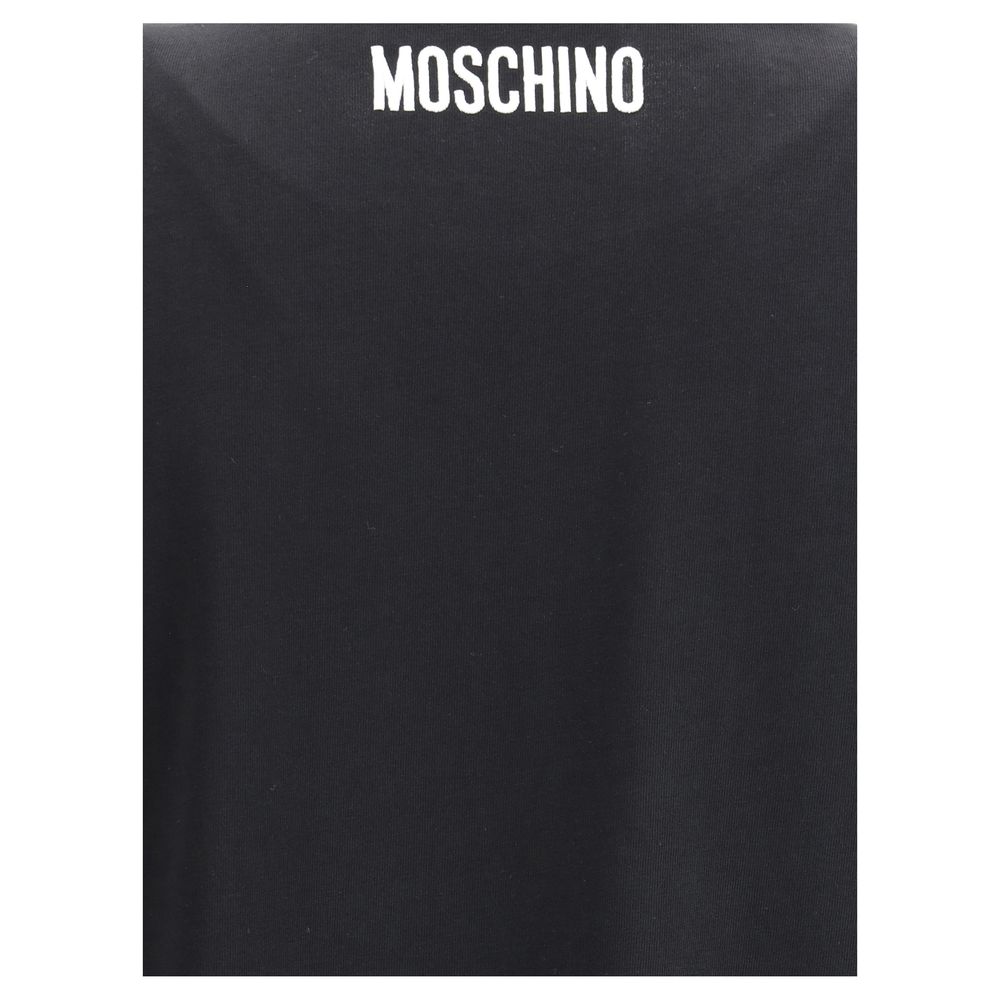 Maglietta con logo Moschino