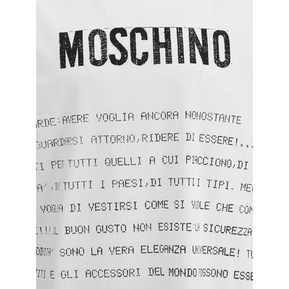 Maglietta con logo Moschino