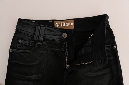 Jeans John Galliano Chic lavaggio grigio vestibilità regolare