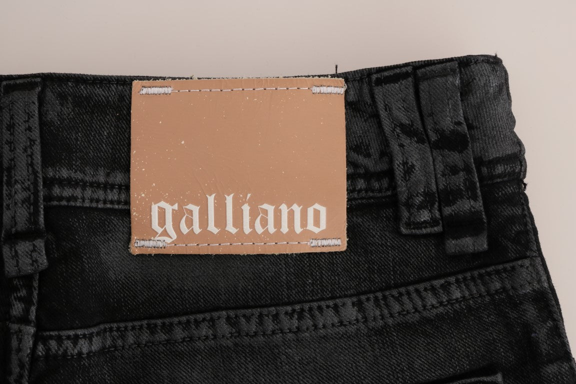 Jeans John Galliano Chic lavaggio grigio vestibilità regolare