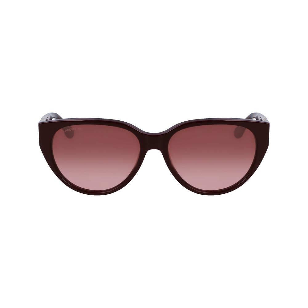 Lacoste Red Acetate Sunglasses