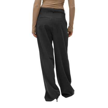 Vero Moda Gray Polyester Jeans & Pant