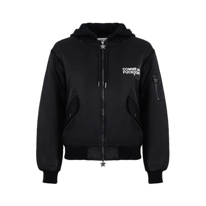 Giacche e cappotti in nylon nero Comme Des Fuckdown