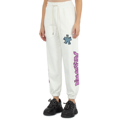 Comme Des Fuckdown White Cotton Jeans & Pant