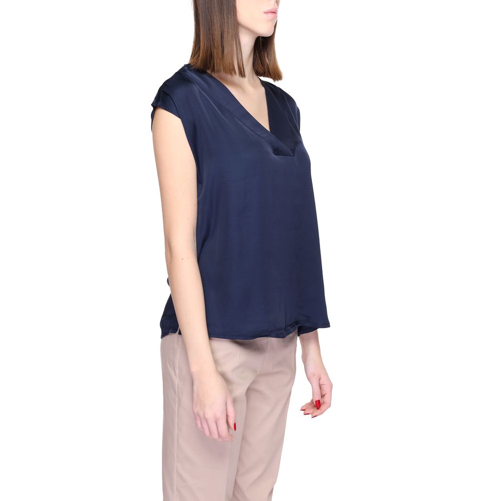 Street One Blue Viscose Shirt