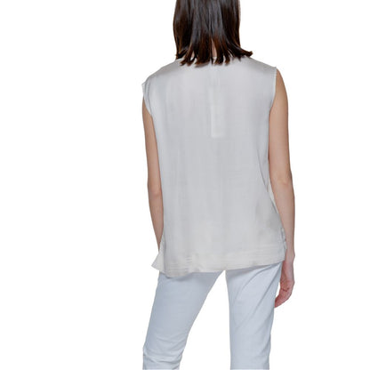 Street One Cream Viscose Shirt