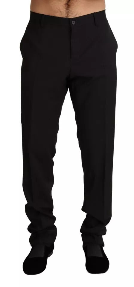 Dolce &amp; Gabbana Pantaloni skinny formali neri