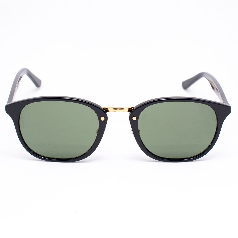 Occhiali da sole in acetato nero LGR
