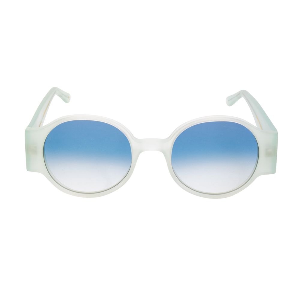 Occhiali da sole in acetato verde LGR