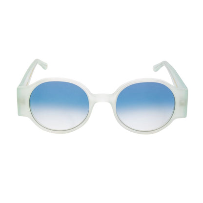 Occhiali da sole in acetato verde LGR
