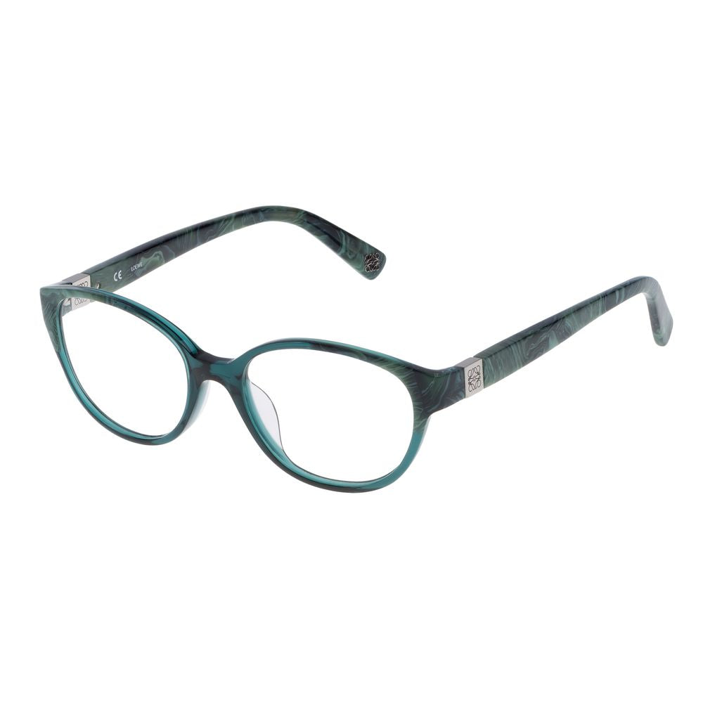Montature in acetato verde Loewe