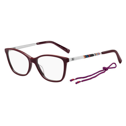 Montature in acetato bordeaux M Missoni