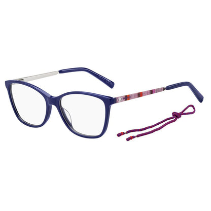 Montature in acetato blu M Missoni