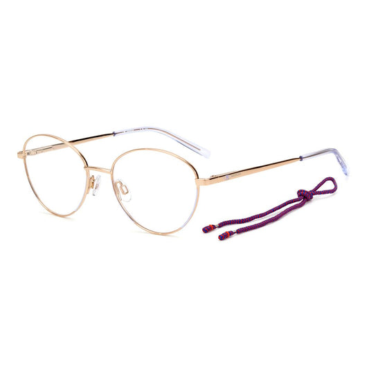 Montature in metallo viola M Missoni