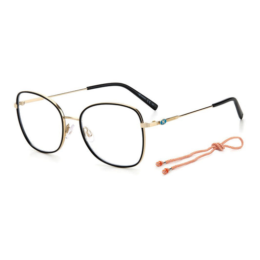 Montature in metallo nero M Missoni