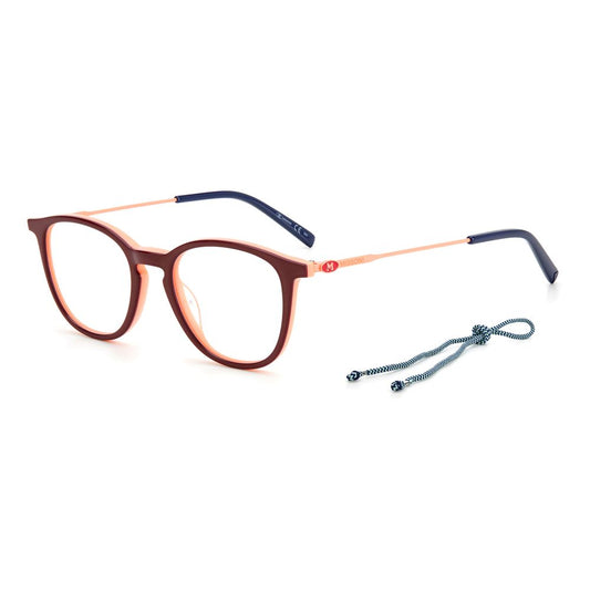 Montature in acetato rosso M Missoni