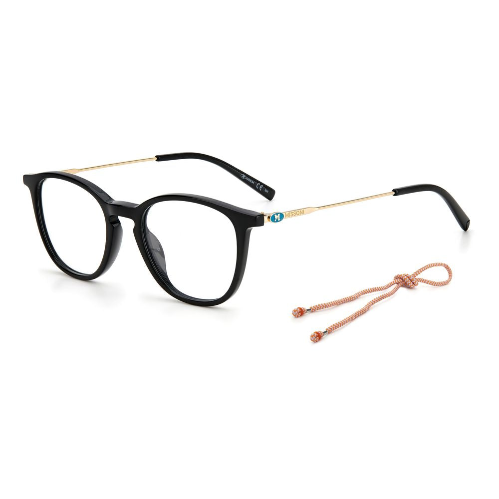 Montature in acetato nero M Missoni