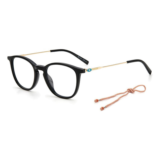 Montature in acetato nero M Missoni