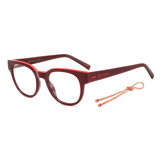 Montature in resina rossa M Missoni