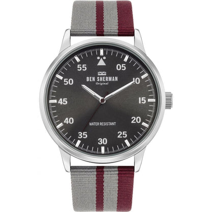 Orologio Ben Sherman in tessuto grigio