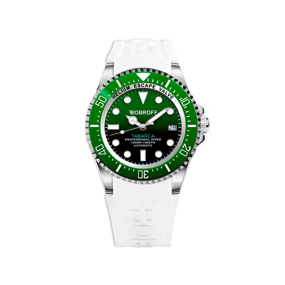 Orologio in gomma bianca Bobroff