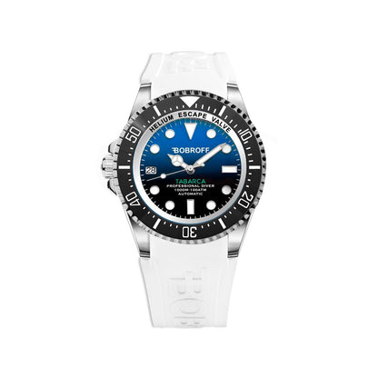 Orologio in gomma bianca Bobroff