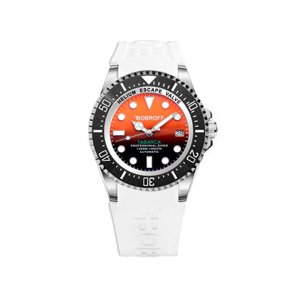 Orologio in gomma bianca Bobroff