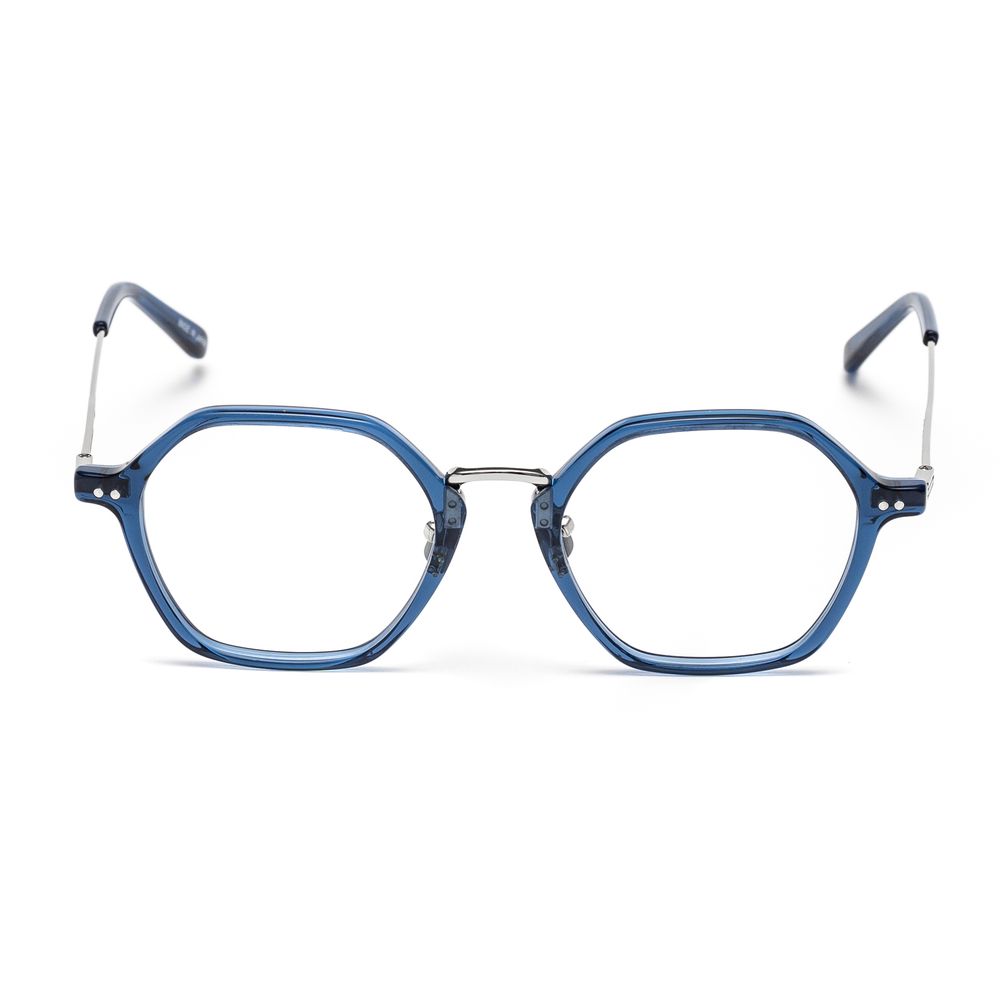 Belstaff Blue Stainless Steel Frames