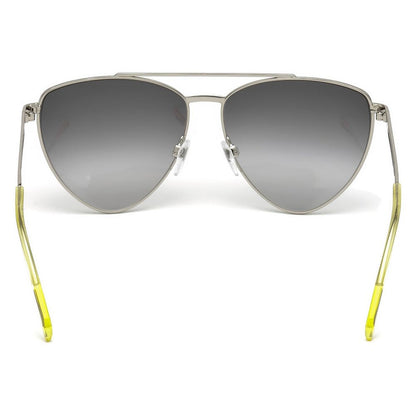 Occhiali da sole in metallo giallo Just Cavalli