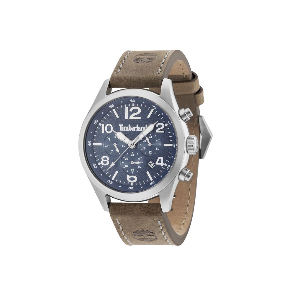 Orologio Timberland in pelle marrone