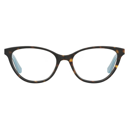 Montature in acetato marrone Love Moschino