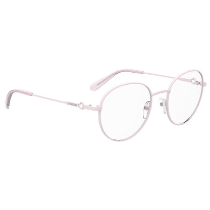 Montature in metallo multicolore Love Moschino