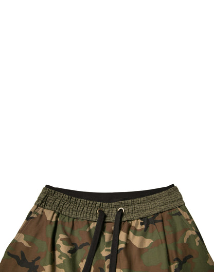Pantaloni della tuta cargo mimetici multicolore Dolce &amp; Gabbana