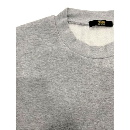 Maglione da donna in poliestere grigio Cavalli Class