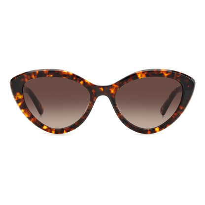 Occhiali da sole in acetato marrone Kate Spade