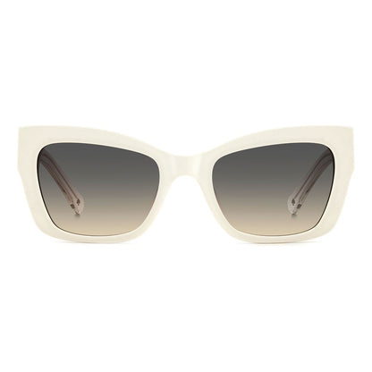 Occhiali da sole Kate Spade in acetato bianco