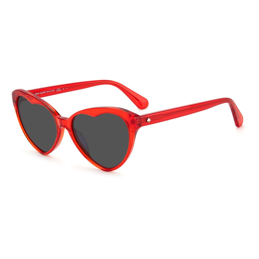 Occhiali da sole Kate Spade in acetato rosso