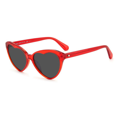 Occhiali da sole Kate Spade in acetato rosso