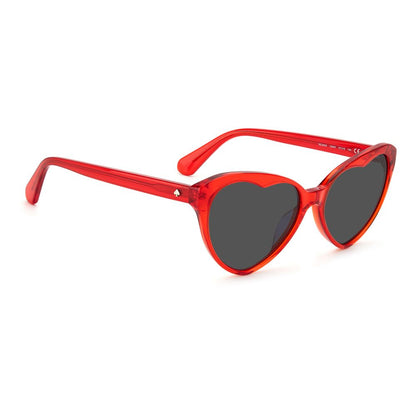 Occhiali da sole Kate Spade in acetato rosso