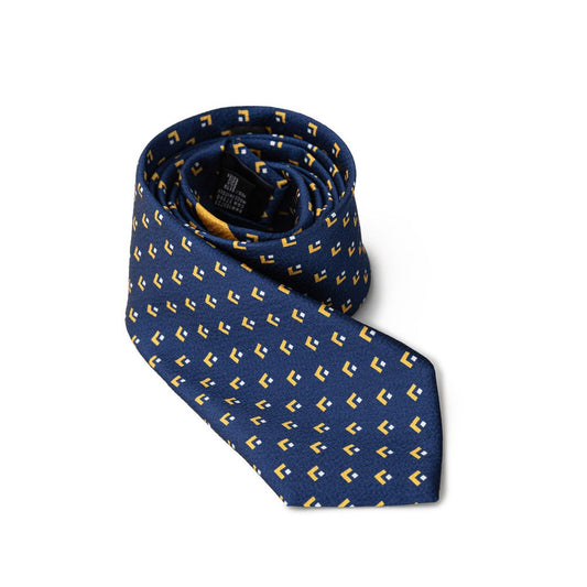 Cravatte e papillon in seta blu Giorgio Armani