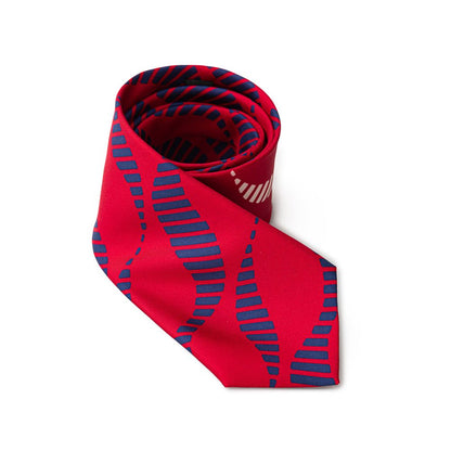 Cravatte e papillon in seta rossa Giorgio Armani