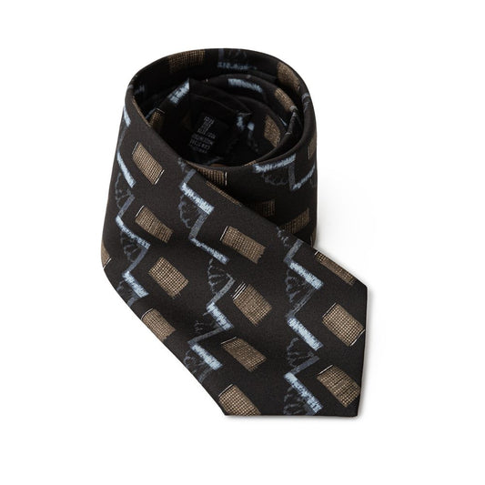 Cravatte e papillon in seta nera Giorgio Armani
