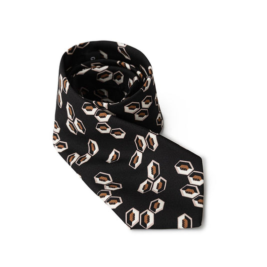 Cravatte e papillon in seta nera Giorgio Armani
