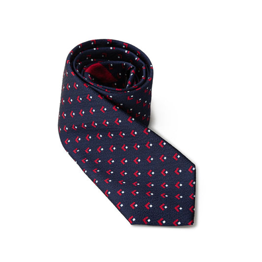 Cravatte e papillon in seta blu Giorgio Armani