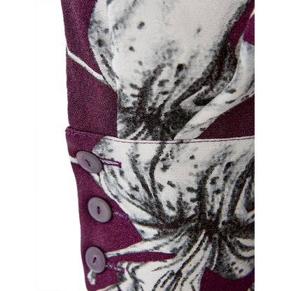 Abito Elegante Lardini in Viscosa Viola