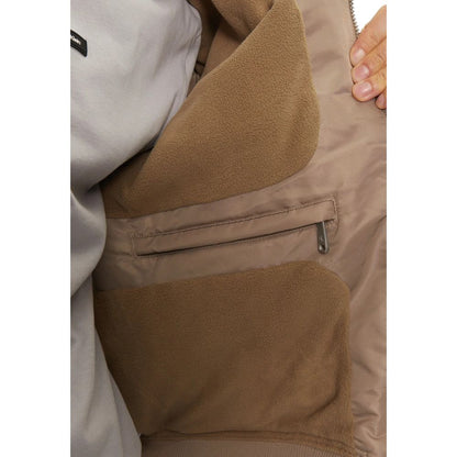 Calvin Klein Jeans Beige Recycled Polyamide Jacket