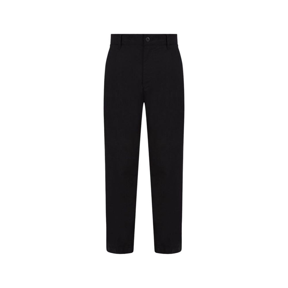 Calvin Klein Jeans Black Recycled Cotton Jeans & Pant