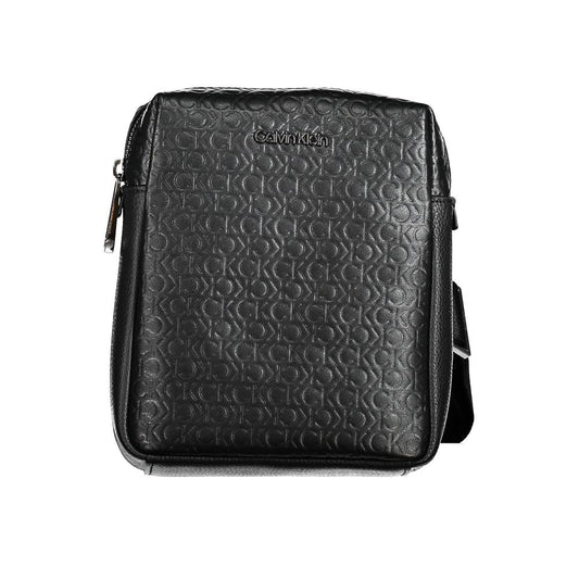 Calvin Klein Black Polyester Men Shoulder Bag